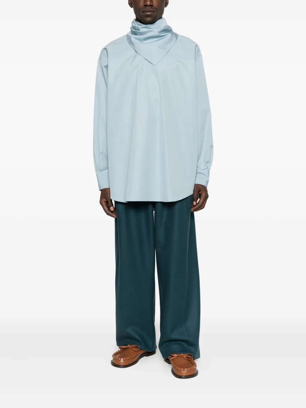 AMI Paris high-neck shirt | Women | Image 2