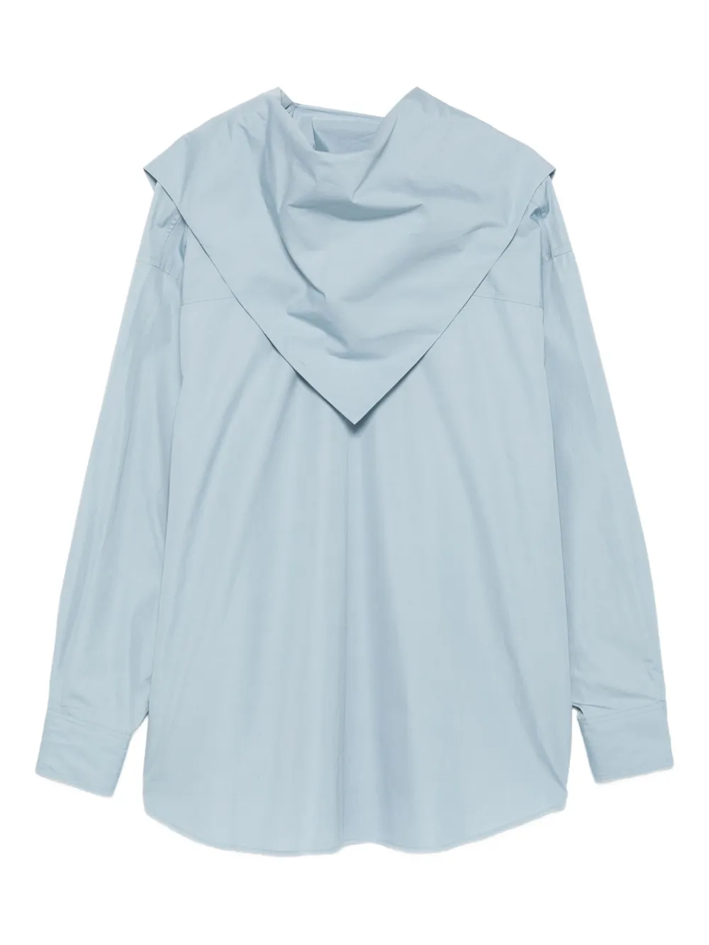 AMI Paris high-neck shirt | Blue | Image 1