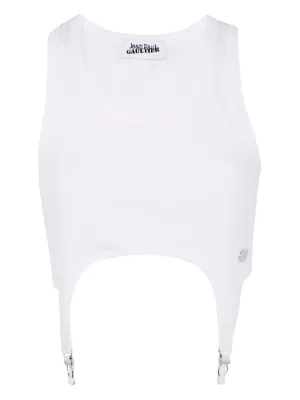ジャンポールゴルチェ　タンクトップ　牛革ベルト付き 2025年最新】JeanPaul GAULTIER レディース タンクトップの人気