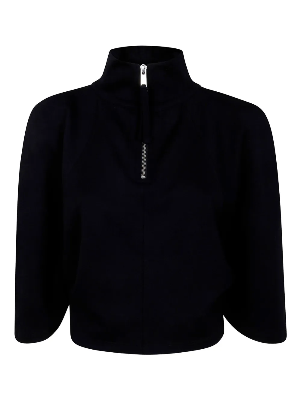 Thom Krom high-neck zip-front top | Black | Image 1