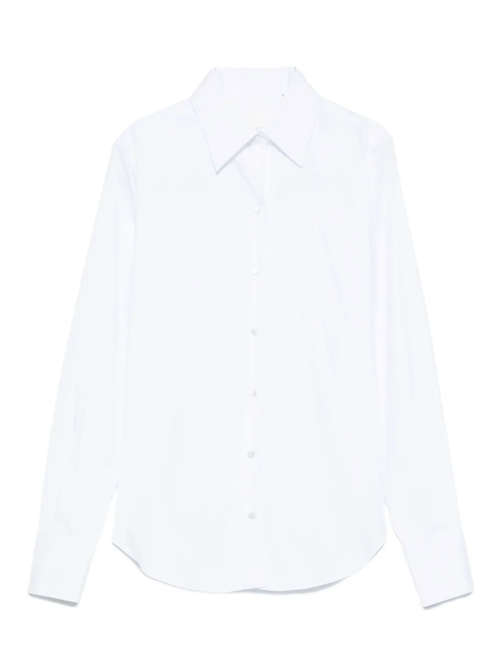 Xacus Button-up blouse Wit