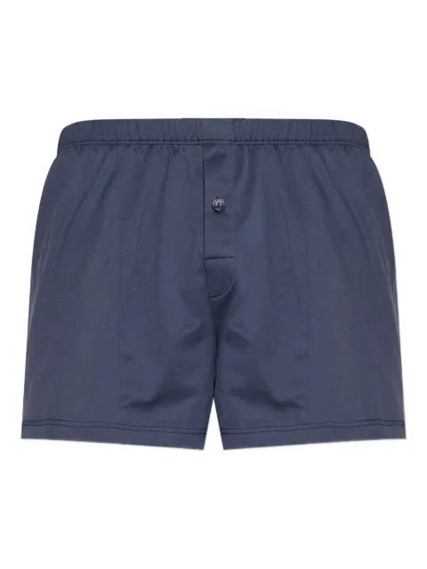 Hanro button-fly cotton boxers