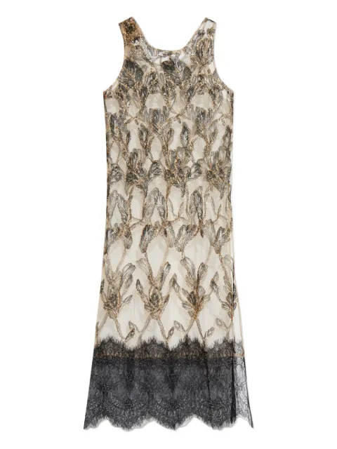 MUNTHE Lazo floral-lace embellished maxi dress