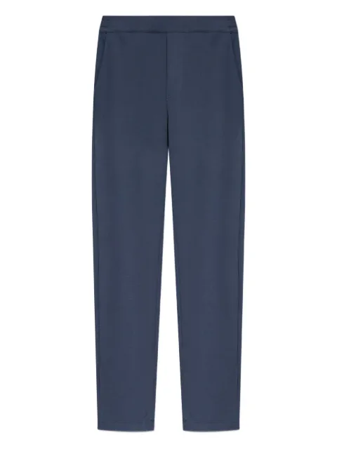 Hanro elastic-waistband pocketed loungewear trousers