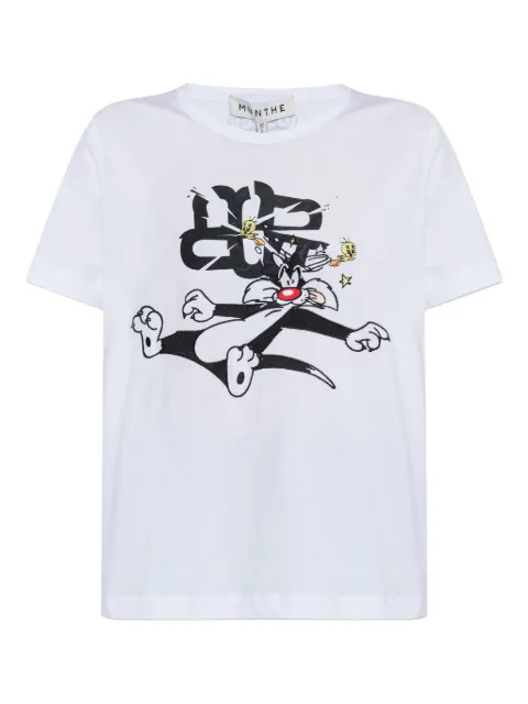 MUNTHE x Looney Tunes cartoon-print T-shirt