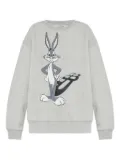 MUNTHE x Looney Tunes Bugs-Bunny detail sweatshirt - Grey