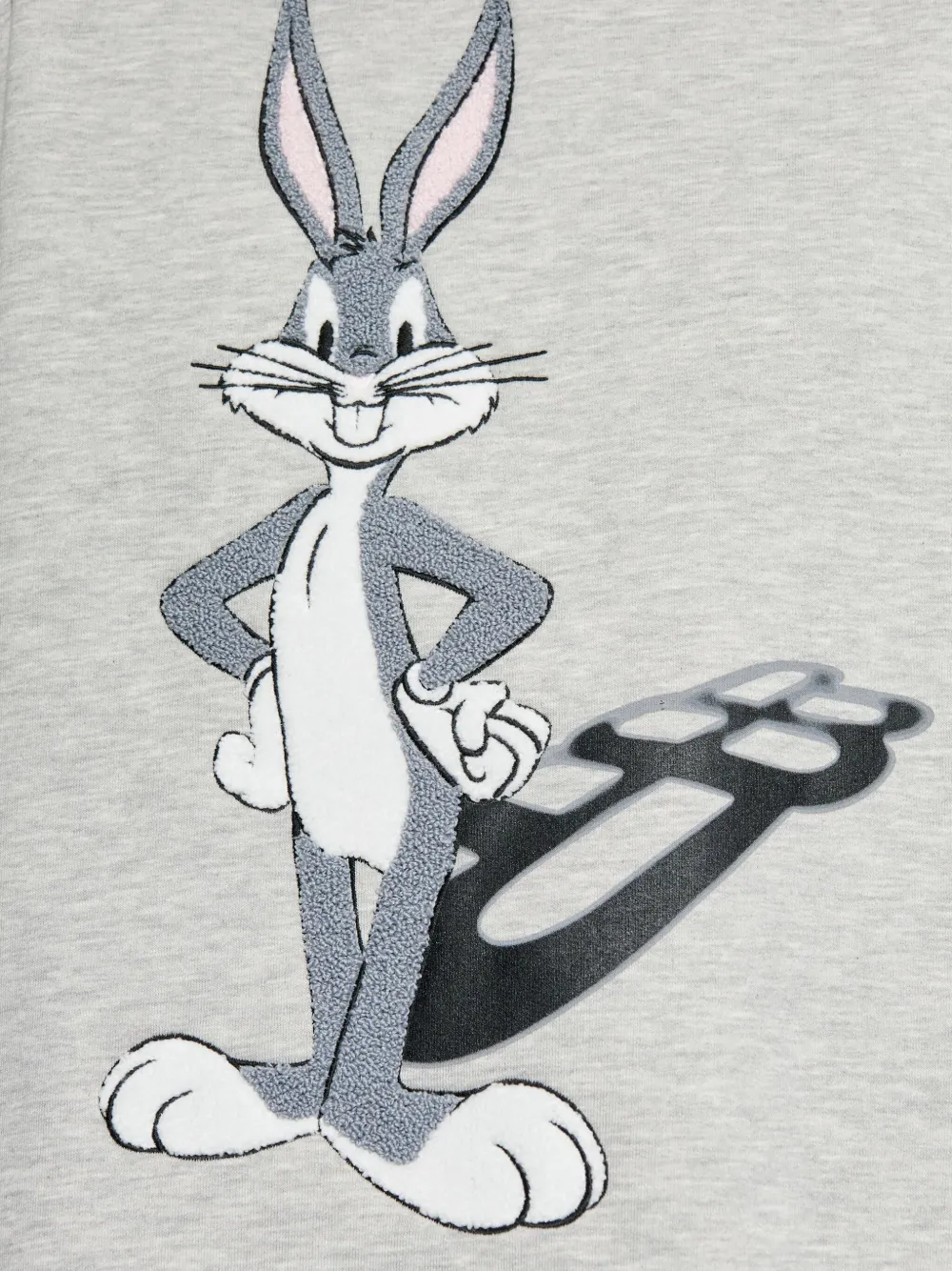 Munthe X Looney Tunes Bugs-bunny Detail Sweatshirt In Gray