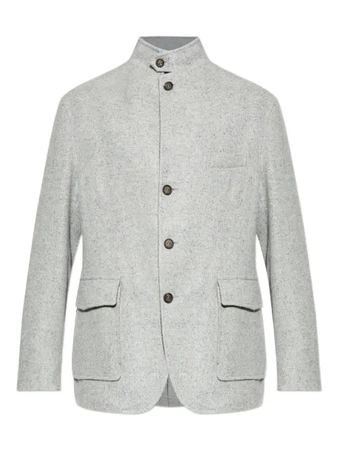 Eleventy patch-pocket blazer