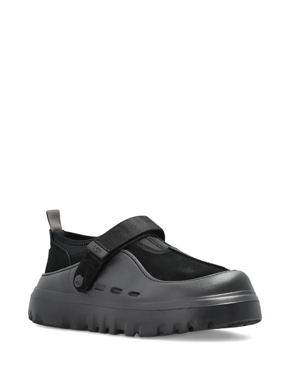 UGG PeakMod strap platform boots Black