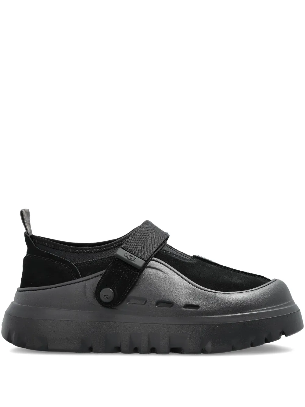 UGG PeakMod strap platform boots Black