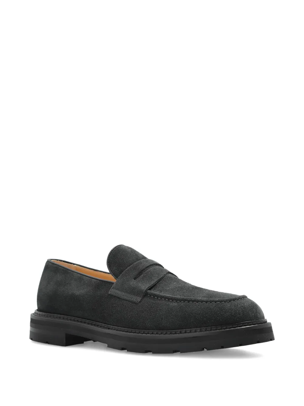 Eleventy suede penny loafers - Blauw