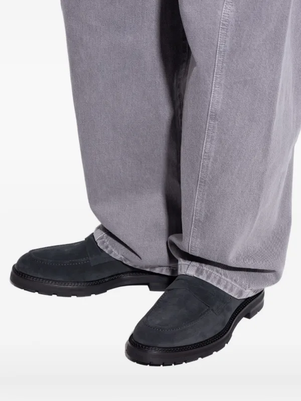 Dress Shoes Loafer Jeans Pant Ankle Length Men's Shoes To