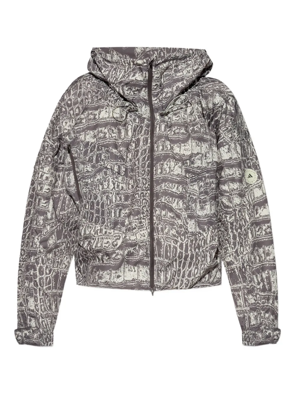 Adidas by Stella McCartney Jack met print Grijs