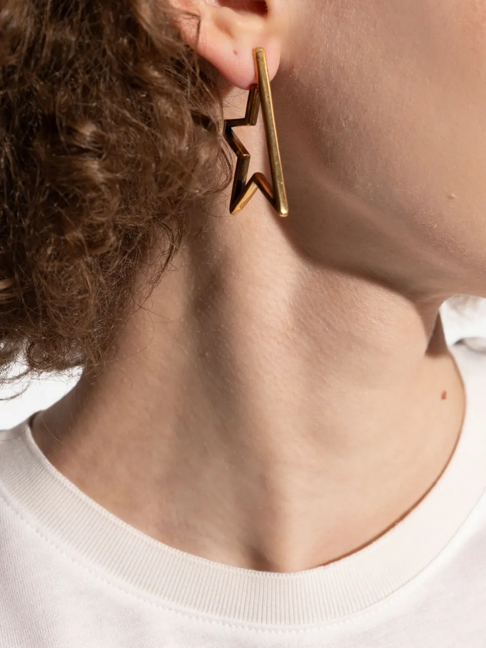 Golden Goose Stervormige oorbellen - Goud