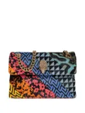 Kurt Geiger London small Kensington patchwork shoulder bag - Black