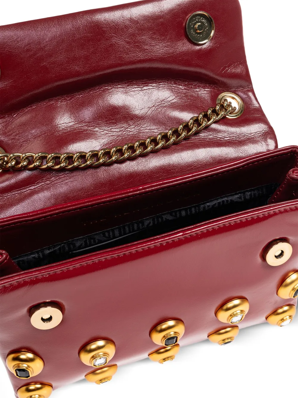 Kurt Geiger London Kleine Gem Kensington schoudertas Rood