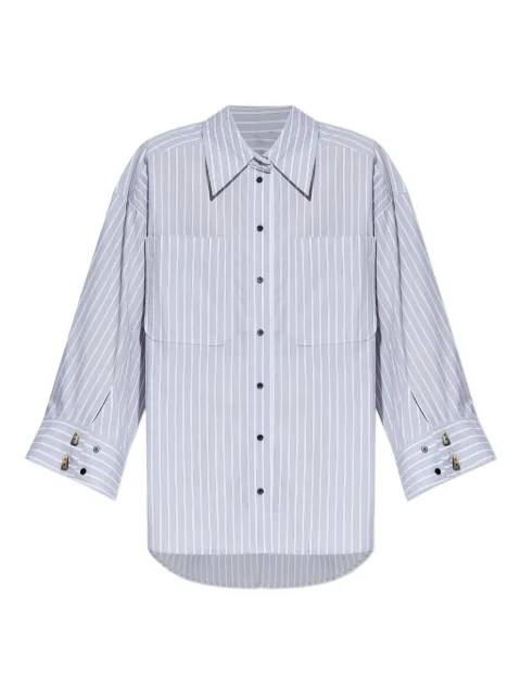 MUNTHE Lynne striped pocket shirt