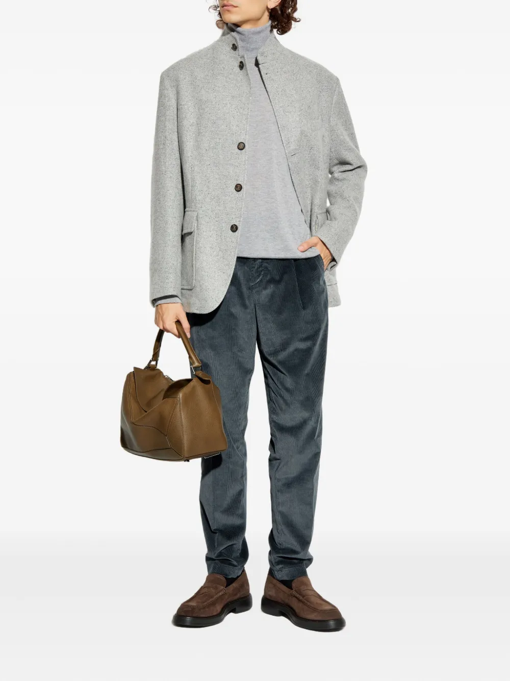 Eleventy turtleneck cashmere sweater - Grijs
