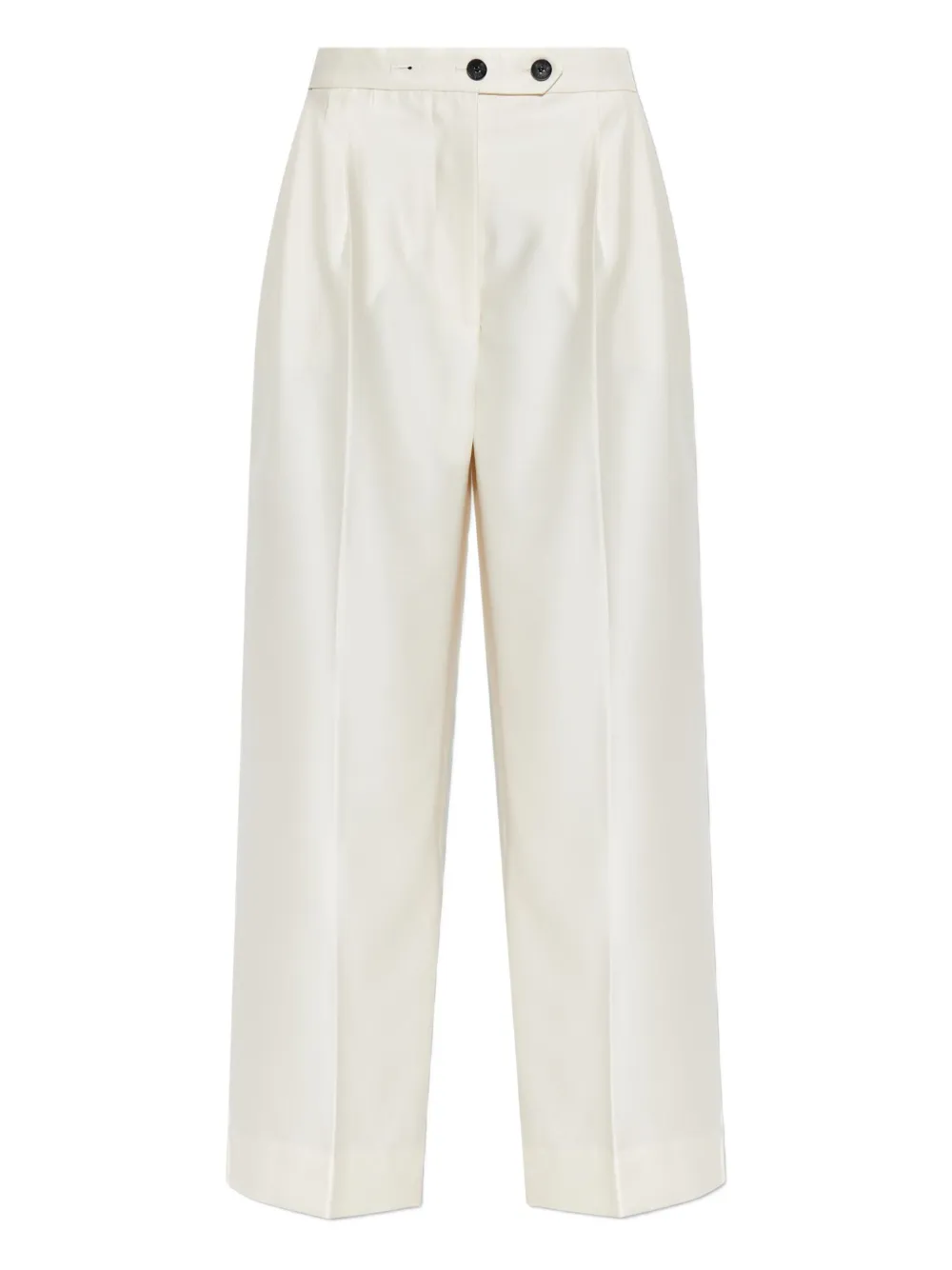 Munthe Pleated Straight-leg Trousers In Neutral