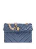 Kurt Geiger London quilted chain-strap cross body bag - Blue