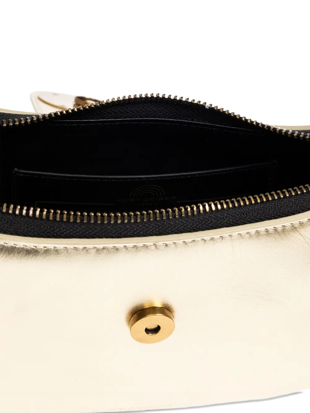 Kurt Geiger London Chelsea embellished leather tote bag Goud