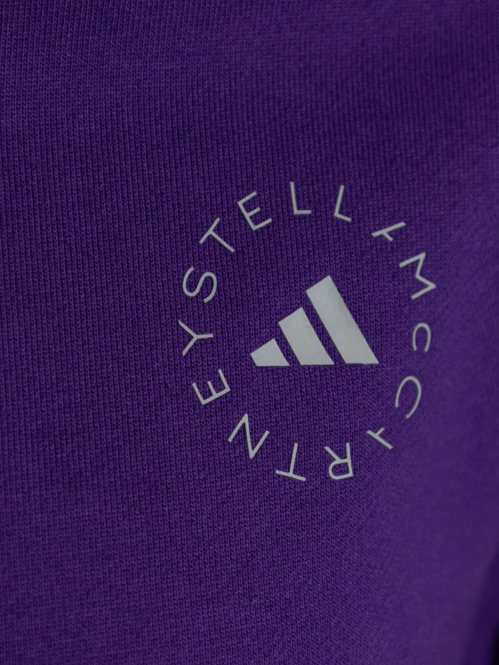 adidas by Stella McCartney Sweater met logo Paars