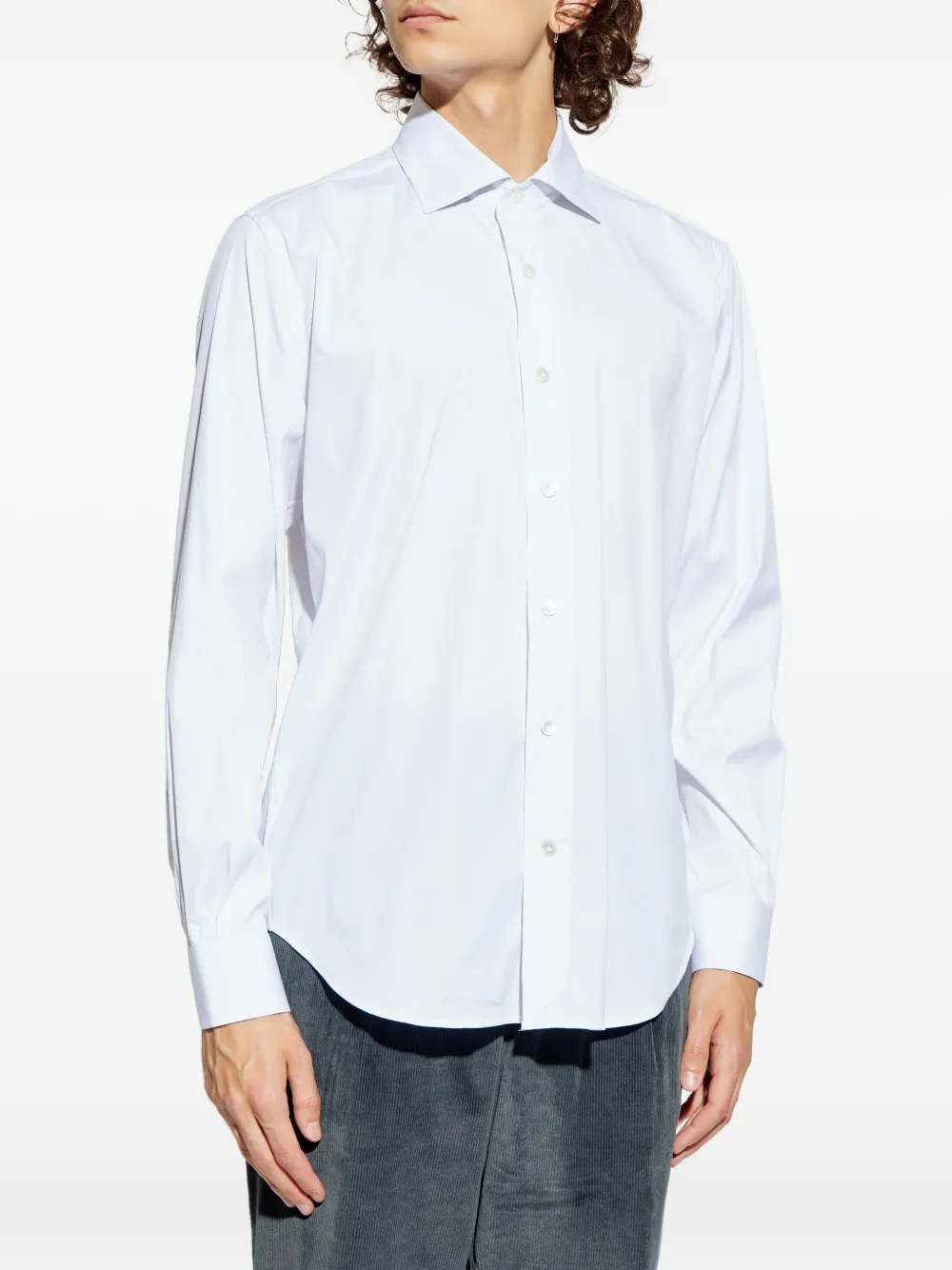 Eleventy Button-down overhemd Wit