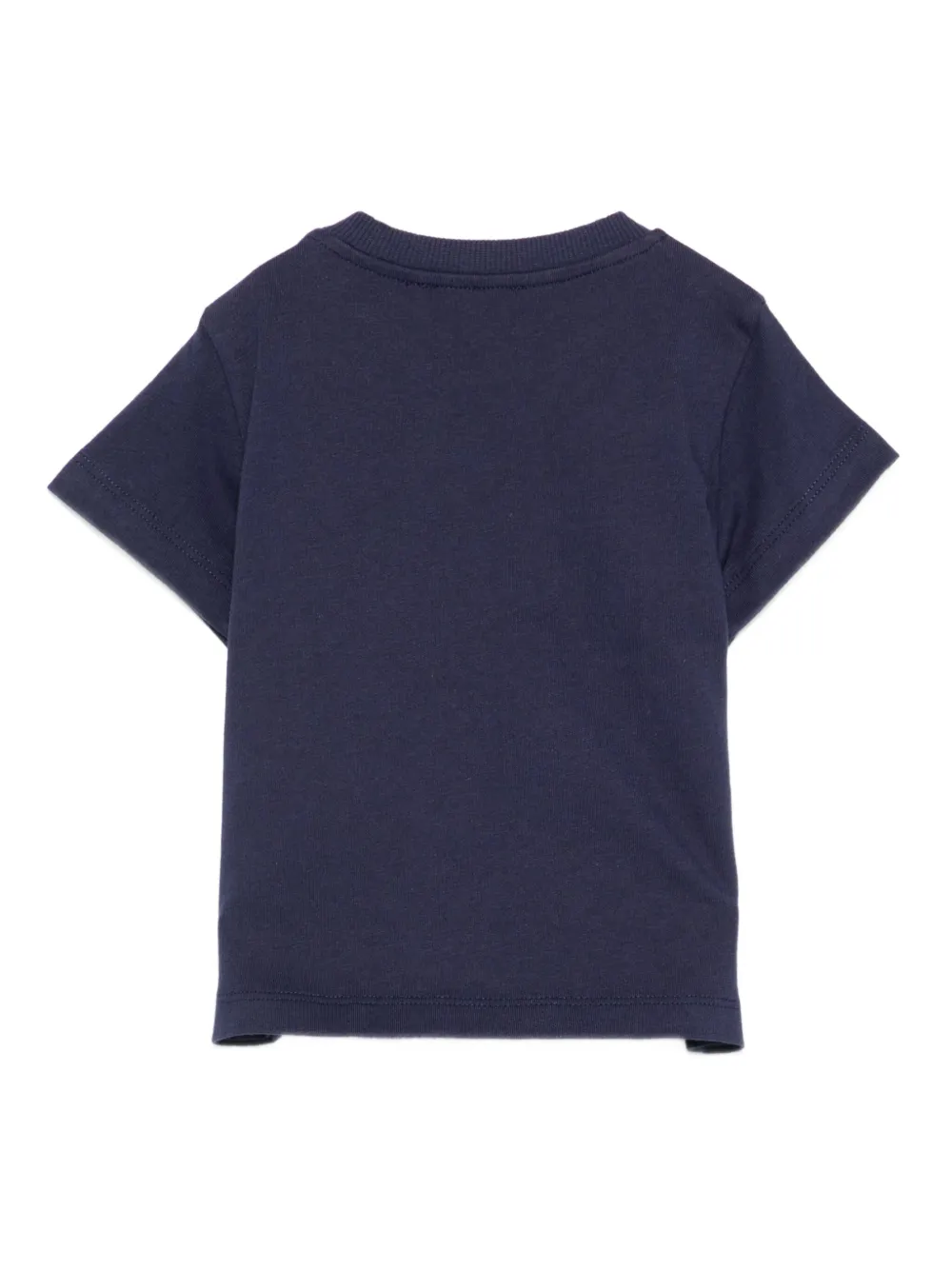 Moschino Kids Katoenen top met teddyprint Blauw