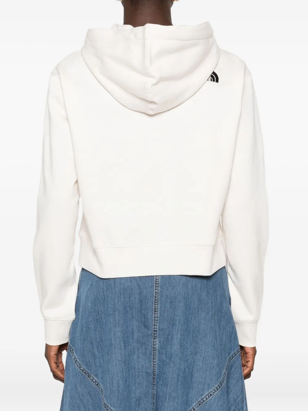The North Face Hoodie met geborduurd logo Beige