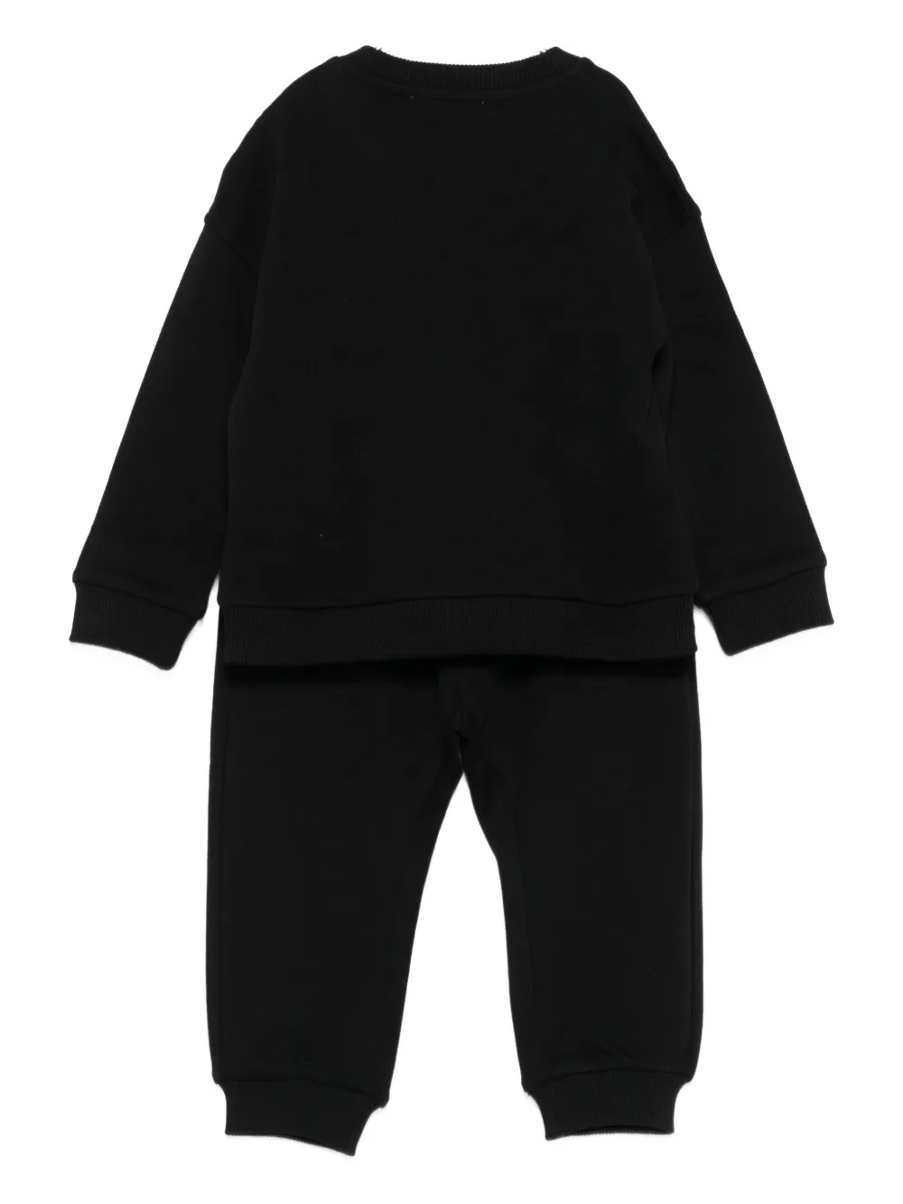 Moschino Kids logo tracksuit Zwart