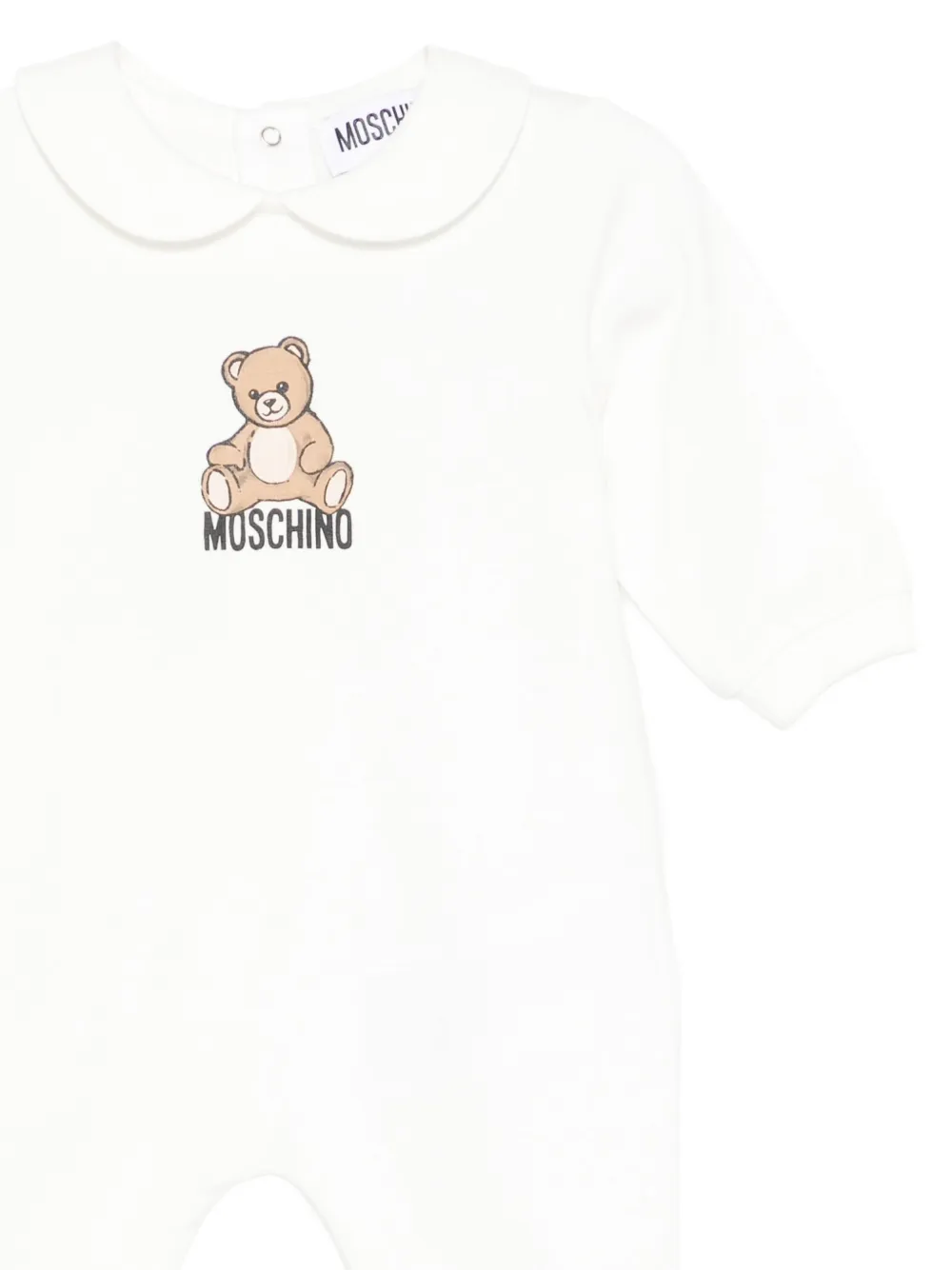 Moschino Kids Pyjama met teddybeer-print Wit