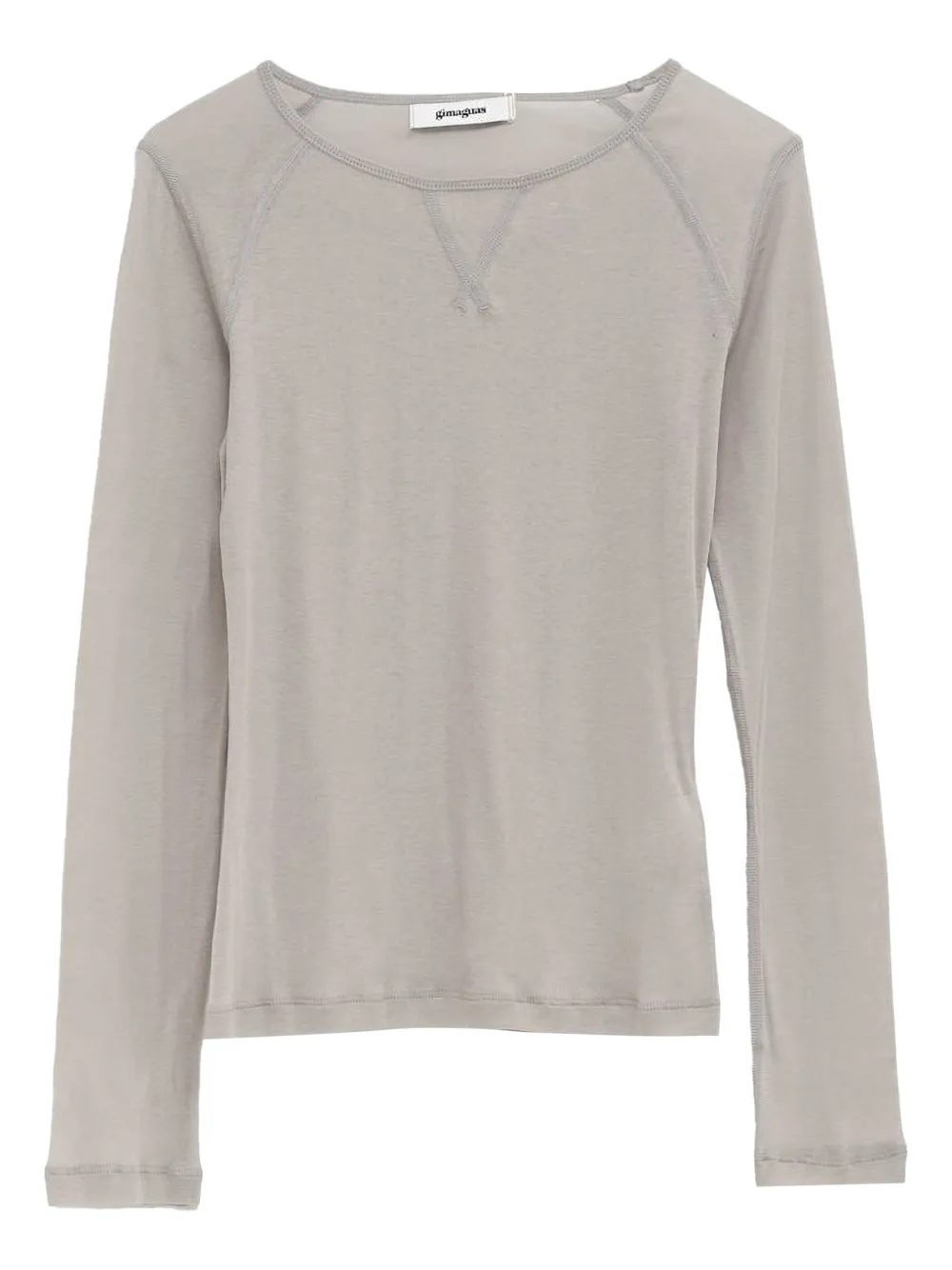 Gimaguas Maura Long-sleeve T-shirt In Gray