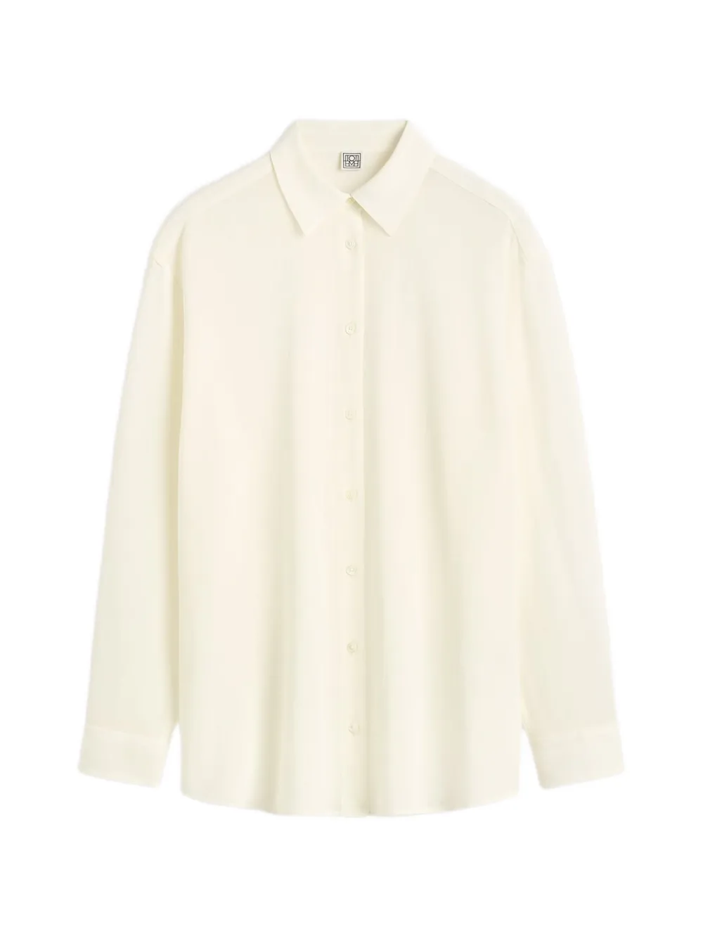 TOTEME blouse met klassieke kraag Wit