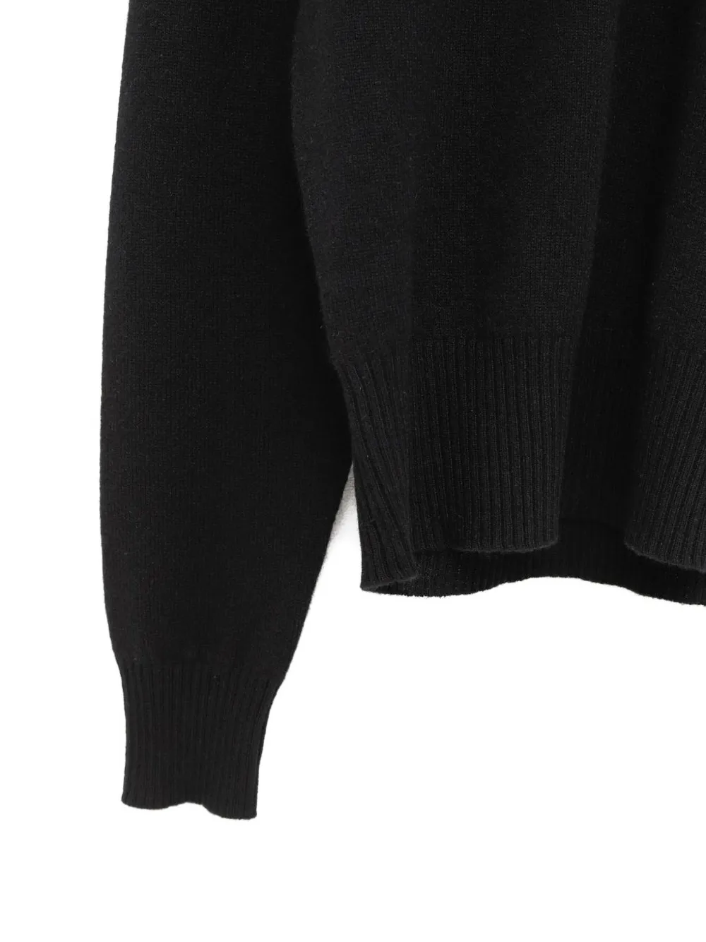 TOTEME Kasjmier trui met ronde alsh Zwart