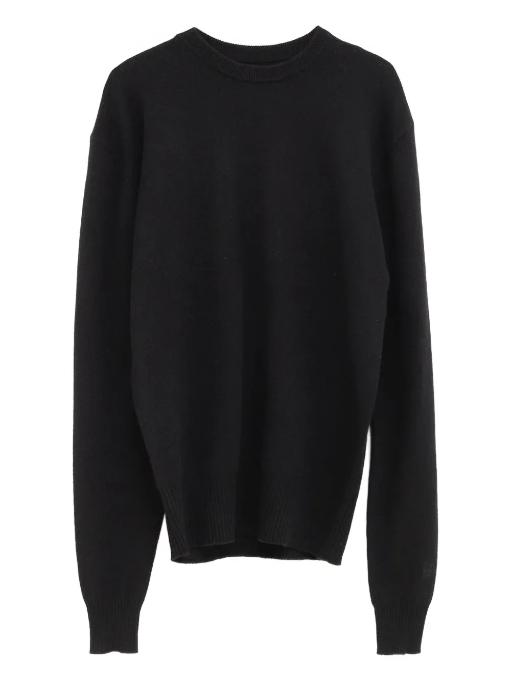 TOTEME round-neck cashmere sweater | Black | Image 1
