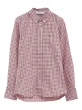 Gimaguas Jeremy checked shirt - Red