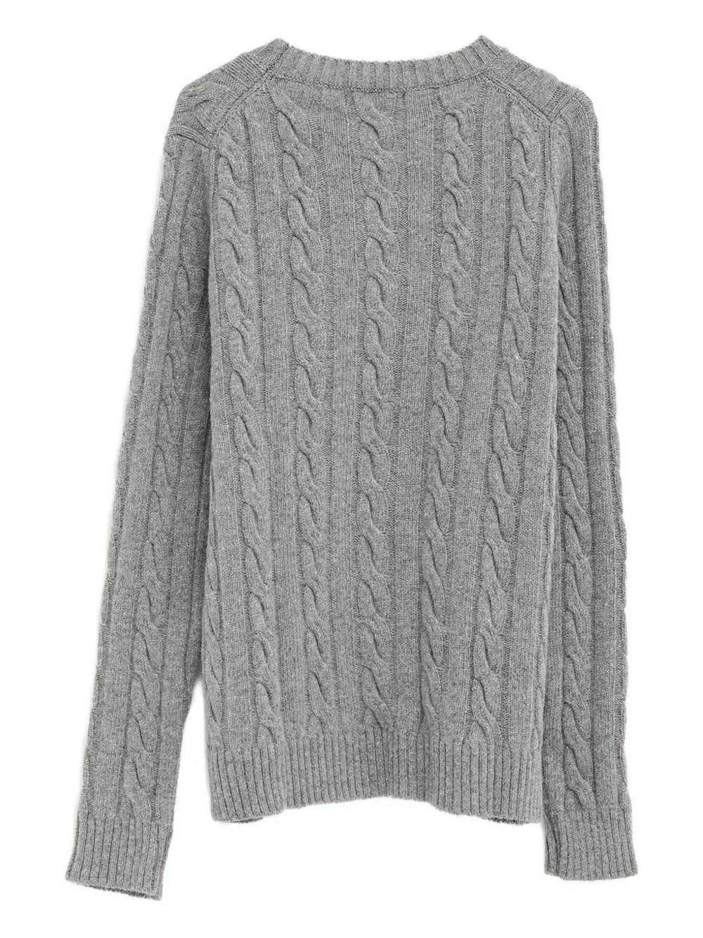 Gimaguas Braid Sweater In Gray