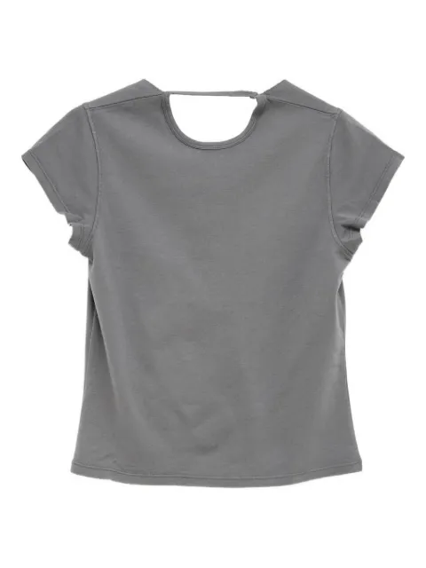 Gimaguas Manna open-back raw-edge top