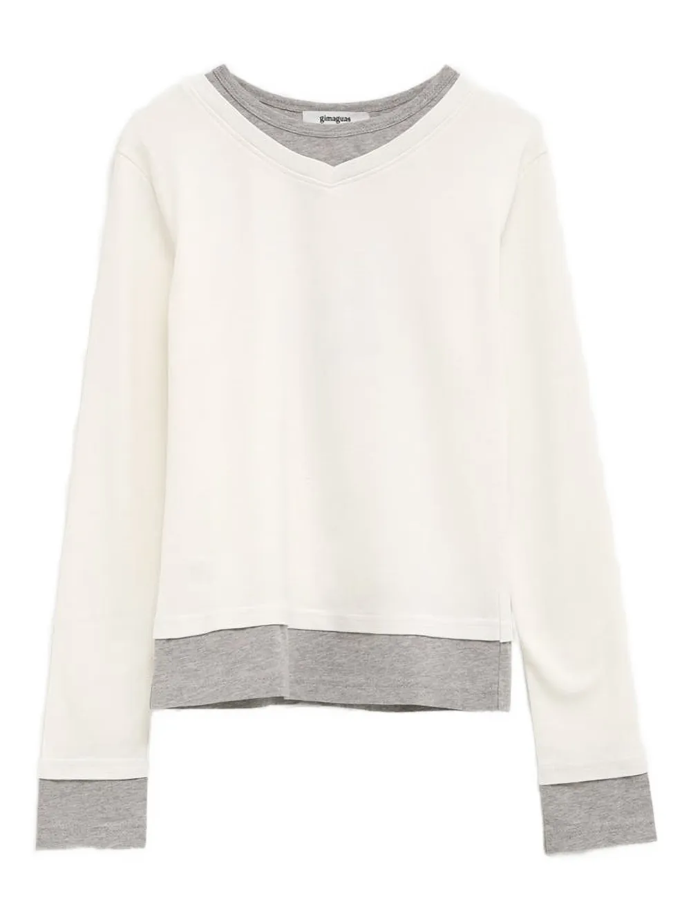 Gimaguas Samm Layered-effect T-shirt In White