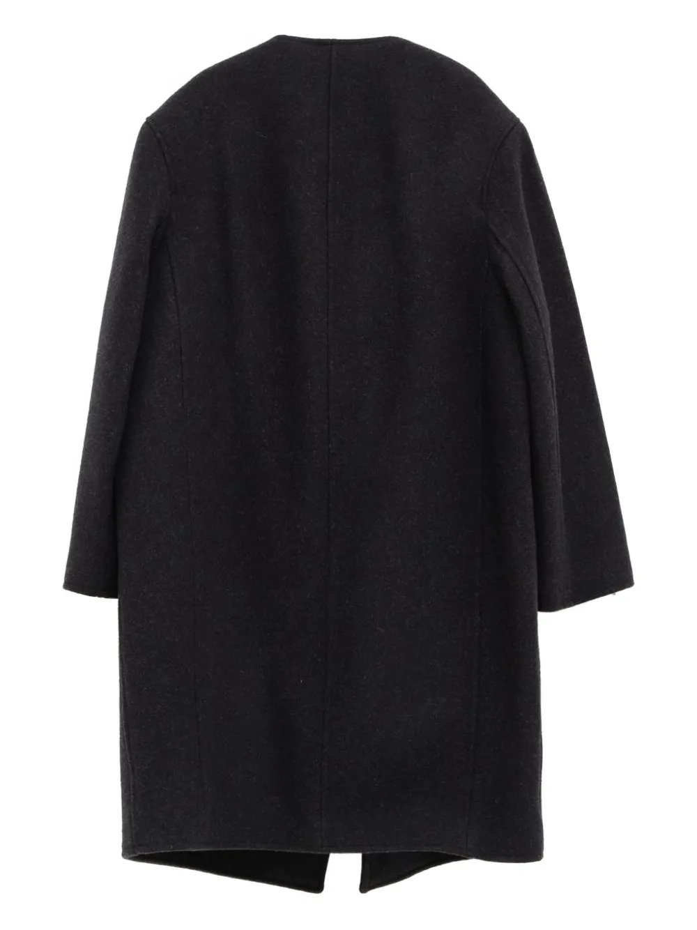 TOTEME open-front coat - Zwart