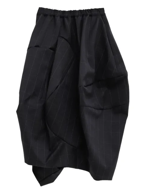 Comme Des Garçons wool midi skirt