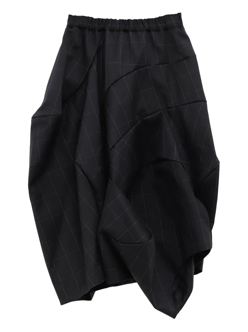 Comme Des Garçons wool midi skirt | Asymmetric & Draped Skirts | Image 2