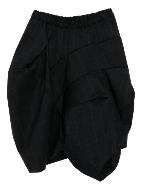Comme Des Garçons wool midi skirt