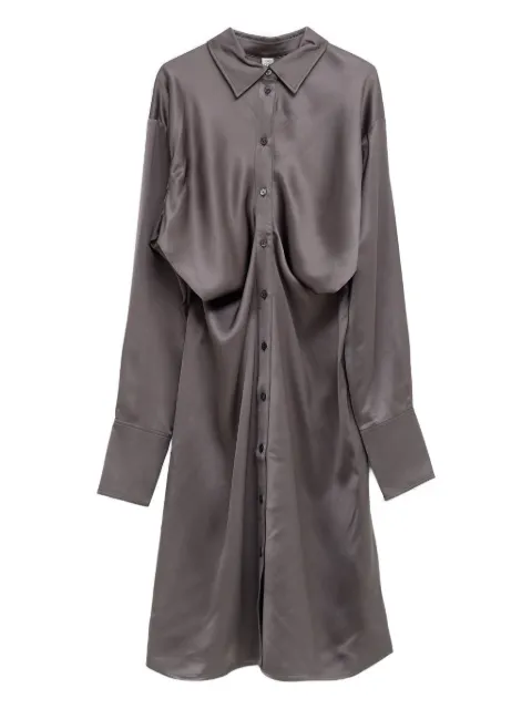 TOTEME buttoned midi shirt dress