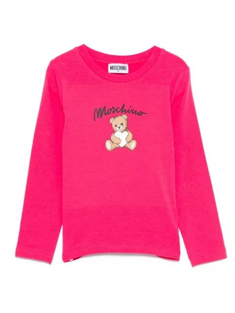 Moschino Kids Top con stampa