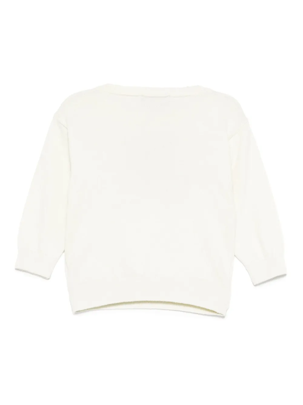 Moschino Kids teddy-logo sweater | Knitwear | Image 2