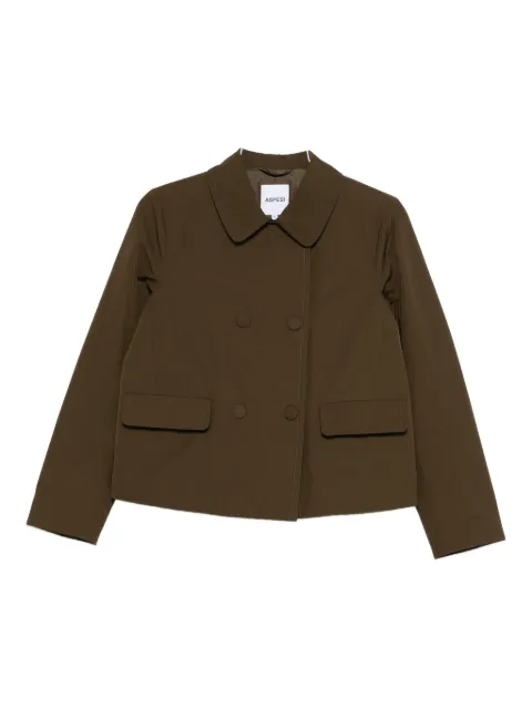 ASPESI double-breasted collared jacket