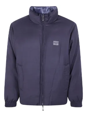 Emporio Armani Travel Essentials Hooded Jacket | Blue | FARFETCH