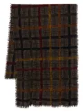 Faliero Sarti checked scarf - Brown