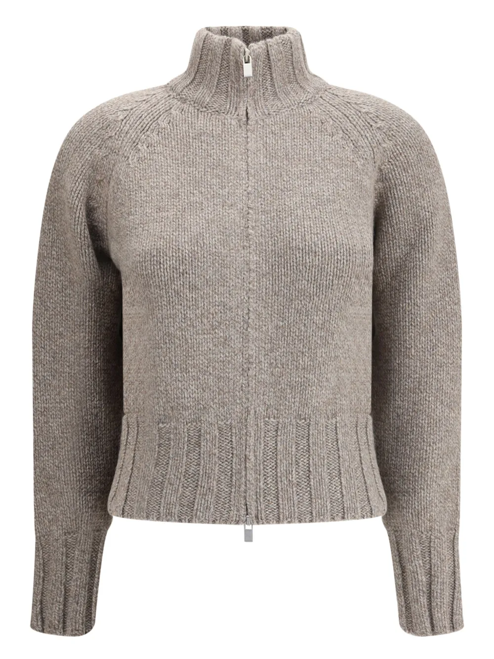 Magda Butrym turtleneck zip-front cardigan | Cardigans | Image 2